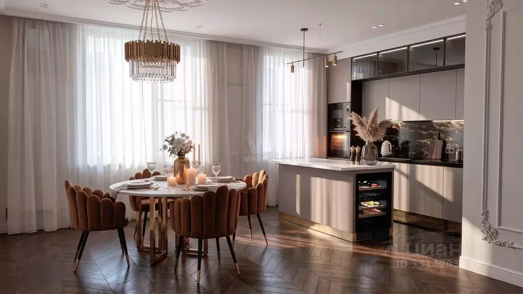 3-к кв. Санкт-Петербург Ждановская ул., 45 (110.0 м) - Фото 1
