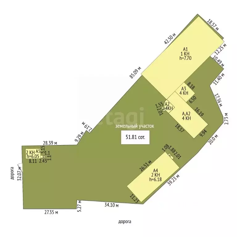 Склад в Тюменская область, Тюмень ул. Шишкова, 88 (1200 м) - Фото 2