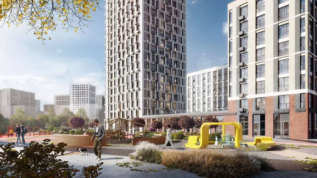 2-к. квартира, 39 м, 3/9 эт. - Фото 1