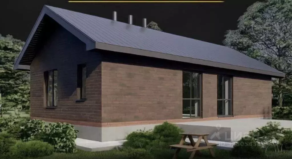 Дом в Татарстан, Лаишевский район, Егорьевское с/пос, с. Бима  (65 м) - Фото 1