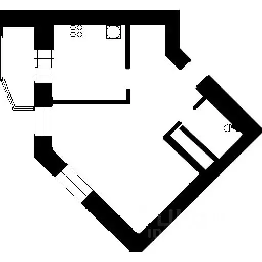 1-к кв. Самарская область, Самара Владимирская ул., 33 (48.2 м) - Фото 2