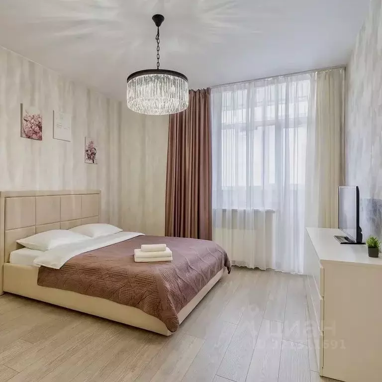 1-к кв. Крым, Симферополь ул. Набережная имени 60-летия СССР, 50к7 ... - Фото 1