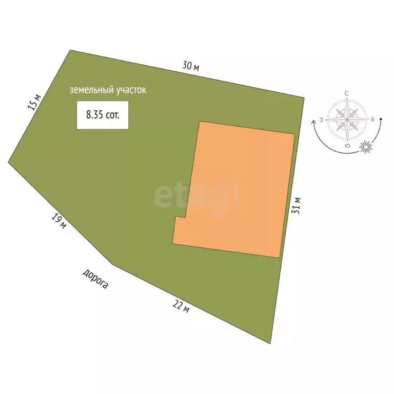 Дом в Ростовская область, Таганрог ул. Котовского (60 м) - Фото 2
