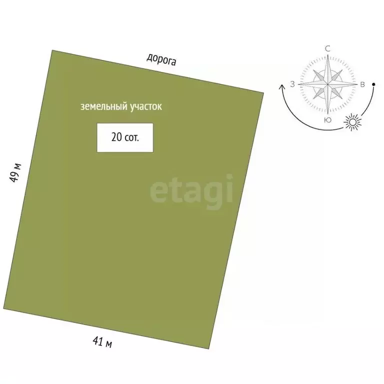 Участок в Орловская область, Урицкий район, Котовское с/пос, д. ... - Фото 2