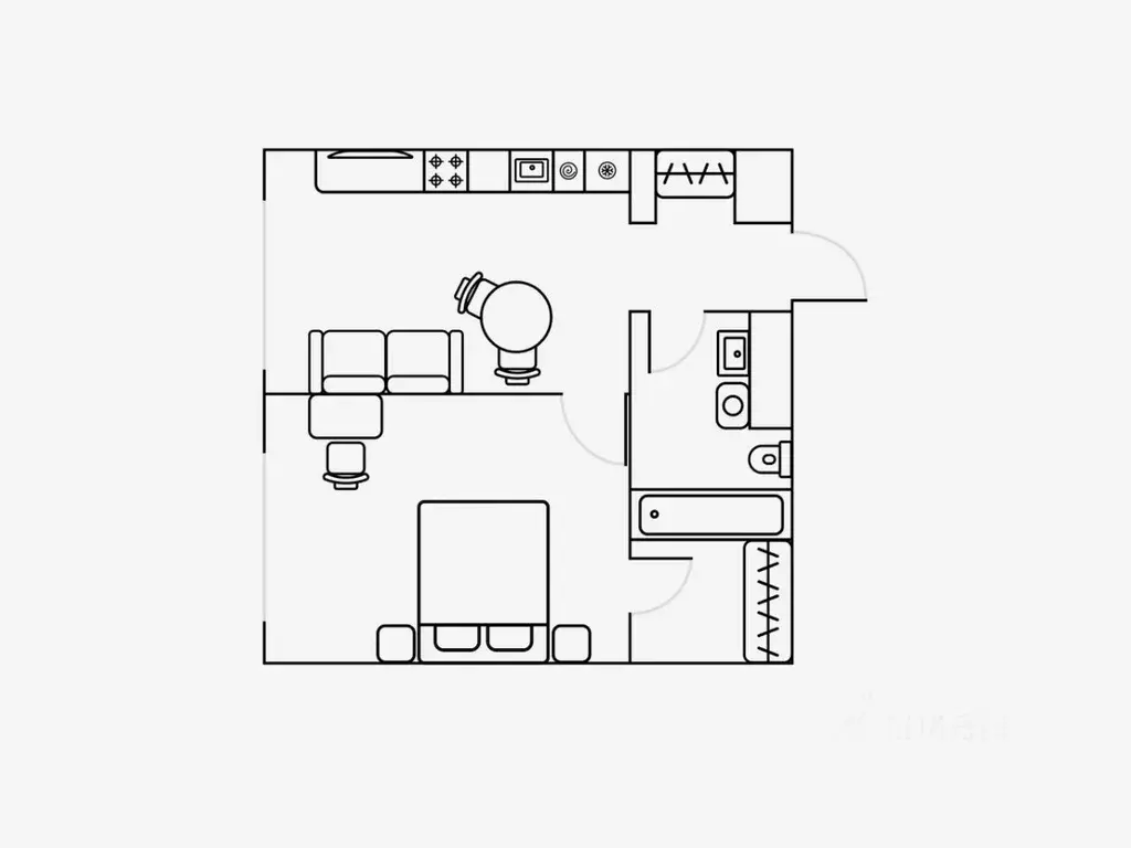 2-к кв. Свердловская область, Екатеринбург ул. Шаумяна, 24 (40.0 м) - Фото 2