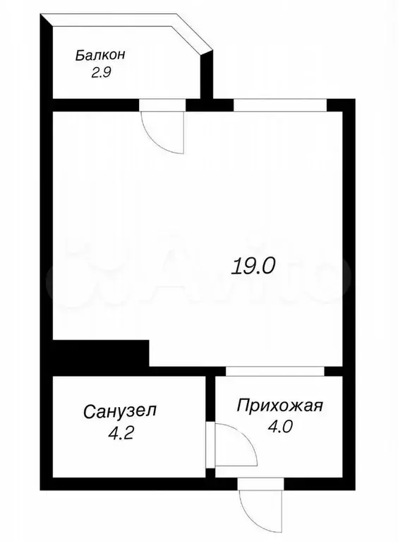 Квартира-студия, 30 м, 15/22 эт. - Фото 0