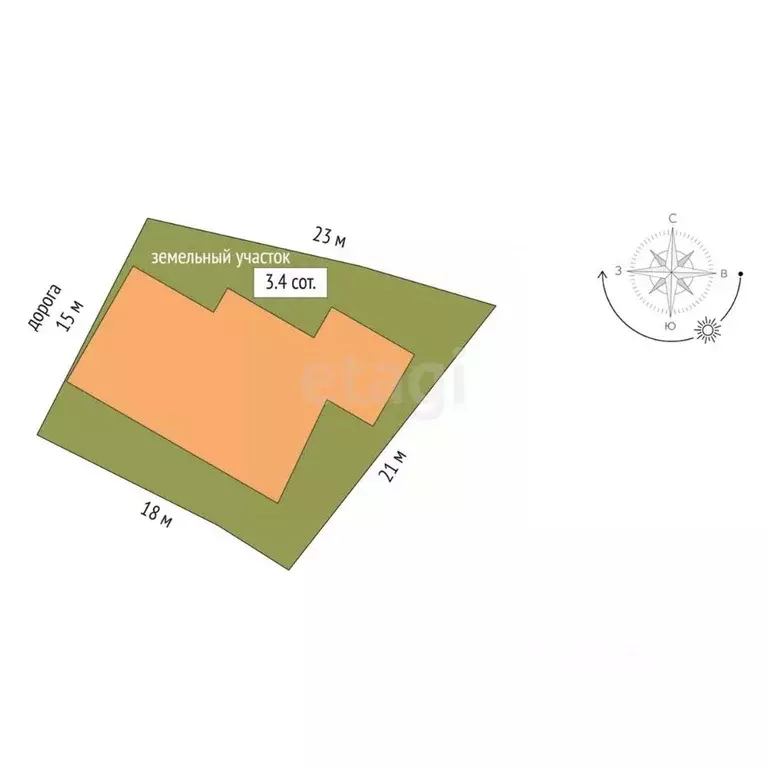 Дом в Астраханская область, Астрахань Кабардинская ул., 24/1 (229 м) - Фото 1