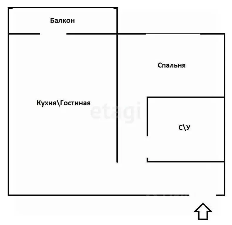 1-к кв. Приморский край, Владивосток ул. Кирова, 12 (31.8 м) - Фото 1