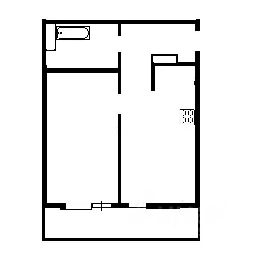 1-к кв. Санкт-Петербург Лиговский просп., 271 (46.1 м) - Фото 1