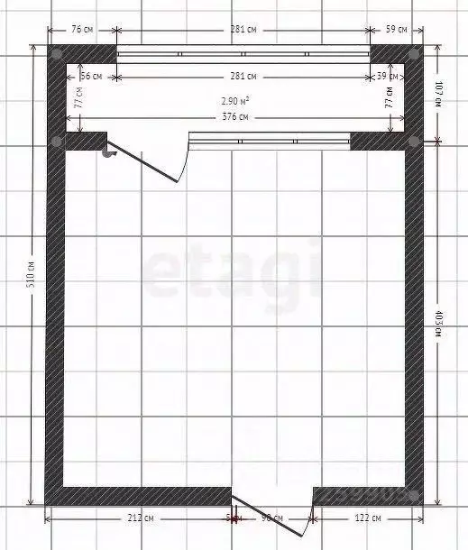 Комната Липецкая область, Липецк ул. Студенческий Городок, 12 (17.6 м) - Фото 2