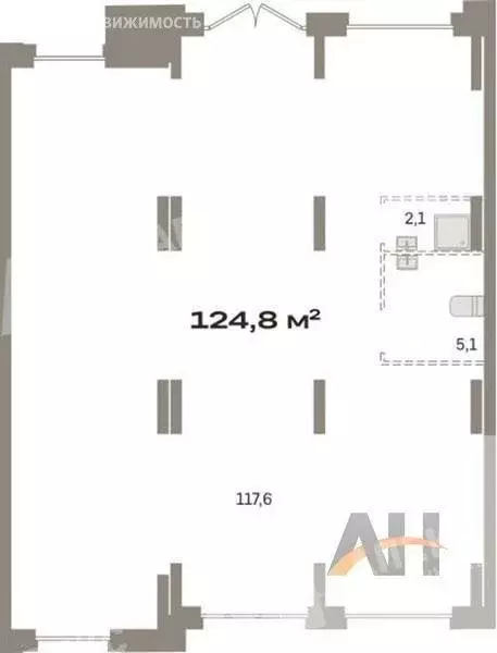 Помещение свободного назначения (125 м) - Фото 2