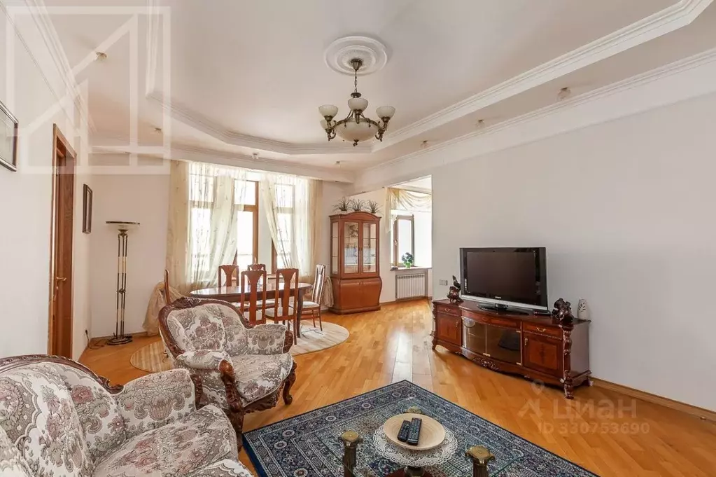 3-к кв. Москва ул. Арбат, 51С1 (108.0 м) - Фото 1