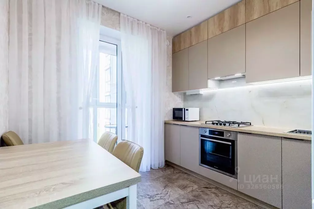 1-к кв. Калининградская область, Зеленоградск ул. Тургенева, 16А (38.0 ... - Фото 2