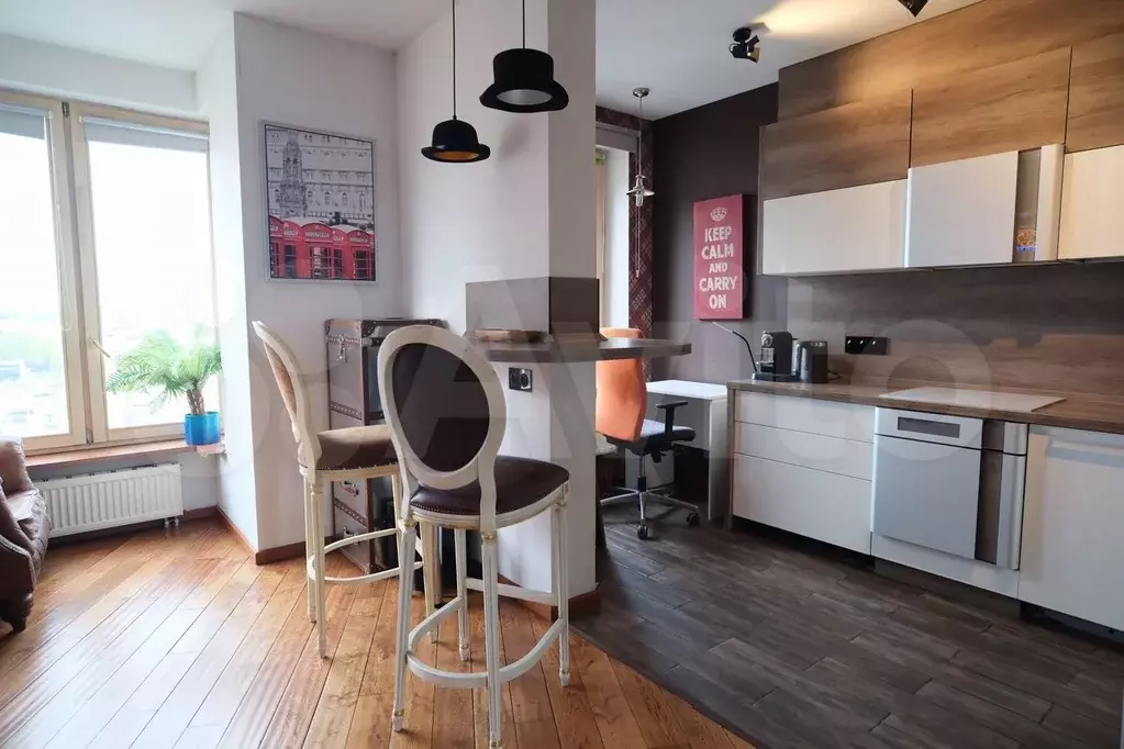 1-к. квартира, 40 м, 7/15 эт. - Фото 0