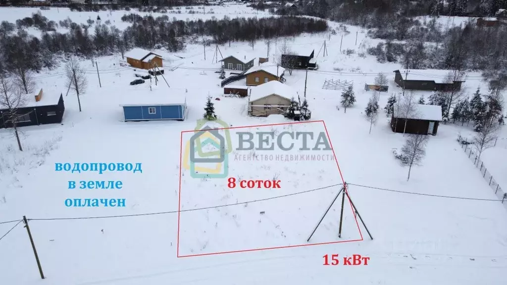 Участок в Ленинградская область, Выборгский район, Рощинское городское ... - Фото 2