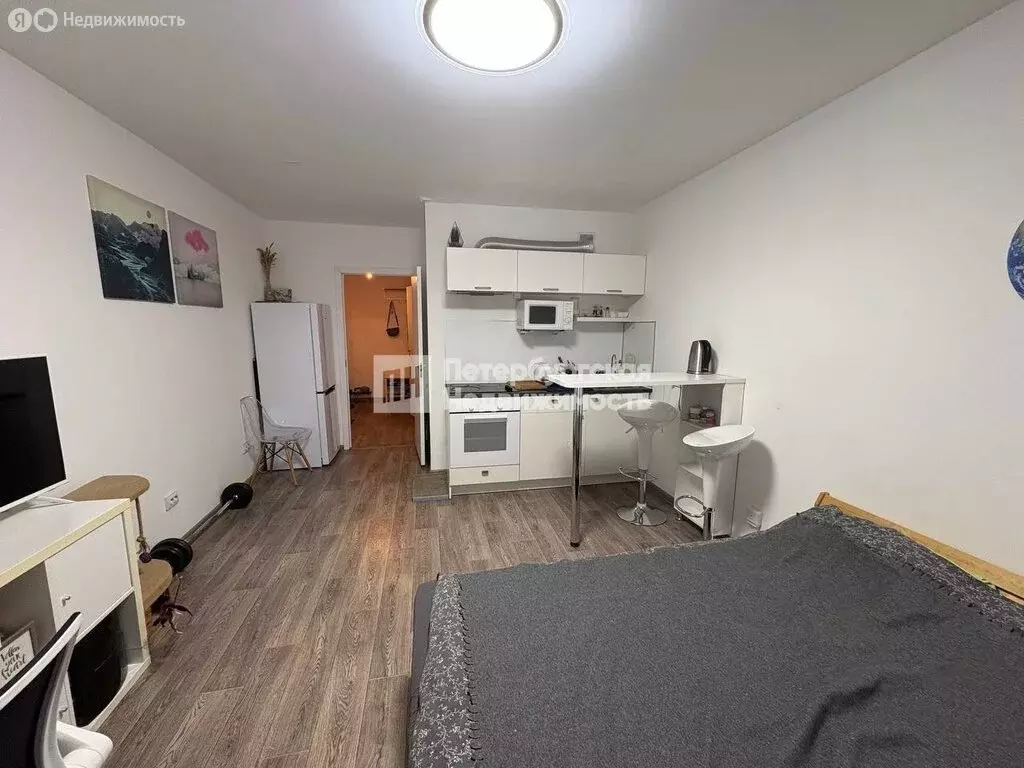 Квартира-студия: Бугры, Воронцовский бульвар, 5к5 (26.6 м) - Фото 2