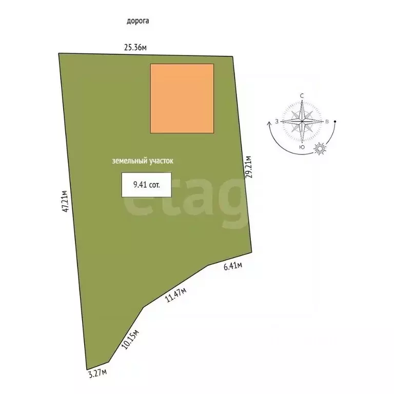 Дом в Ростовская область, Азовский район, Елизаветинское с/пос, Курган ... - Фото 2