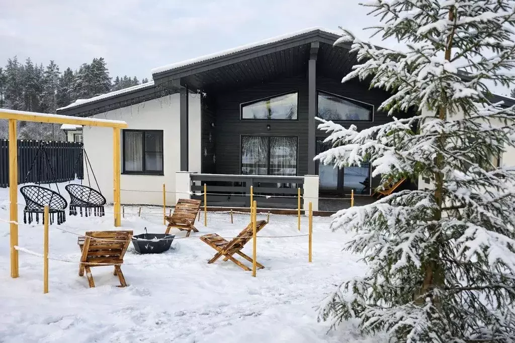 Дом в Ленинградская область, Приозерский район, пос. Сосново, ... - Фото 1