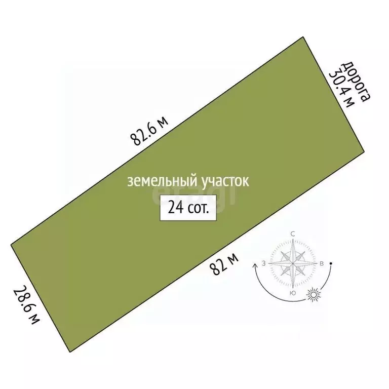 Участок в Мордовия, Саранск городской округ, д. Ивановка ул. ... - Фото 2