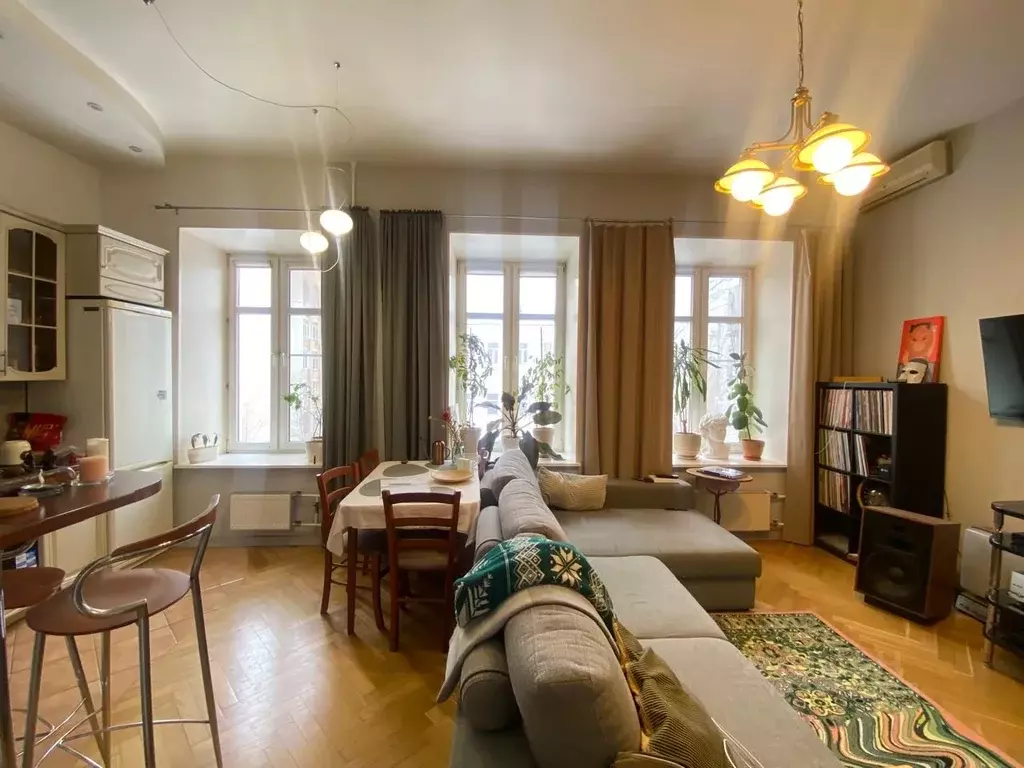 3-к кв. Москва Фурманный пер., 18 (65.0 м) - Фото 1