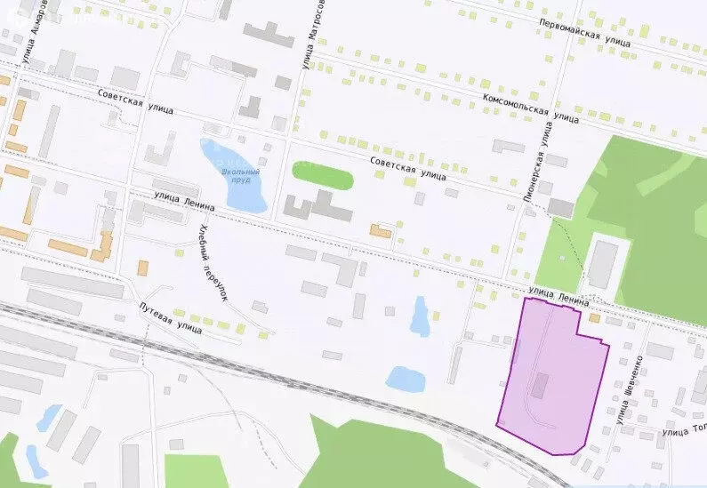 Участок в посёлок городского типа Вурнары, улица Ленина (351 м) - Фото 1
