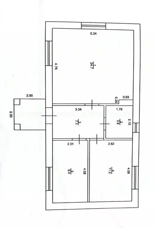 Дом в Татарстан, Высокогорский район, с. Усады, Удачный кп ул. ... - Фото 2