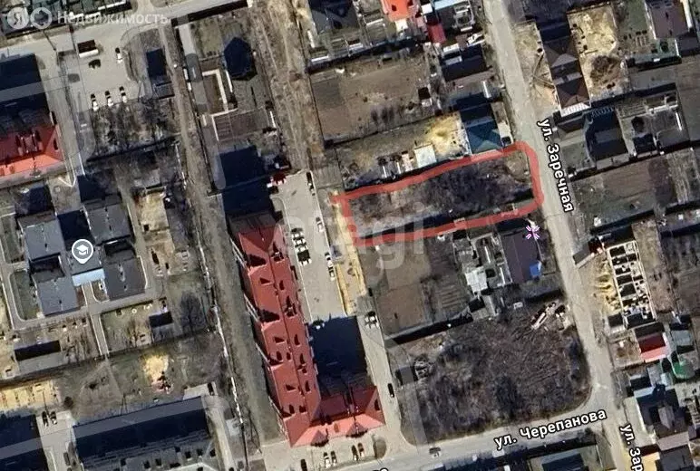 Участок в посёлок Знаменский, Заречная улица (12.4 м) - Фото 1