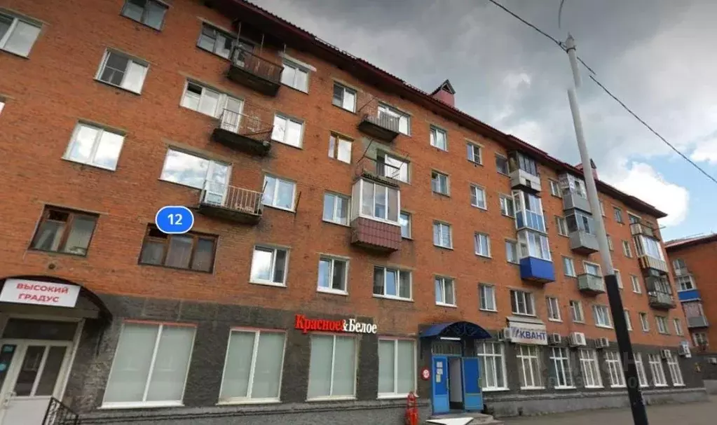 1-к кв. Кемеровская область, Междуреченск ул. Пушкина, 12 (32.8 м) - Фото 2