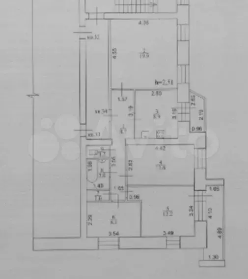 Аукцион: 4-к. квартира, 74,6 м, 5/5 эт. - Фото 0