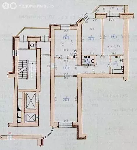 3-комнатная квартира: Екатеринбург, улица Белинского, 35 (100 м) - Фото 0