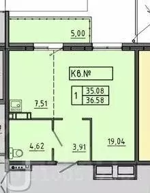 Студия Красноярский край, Красноярск Соколовская ул., 20В (38.0 м) - Фото 0