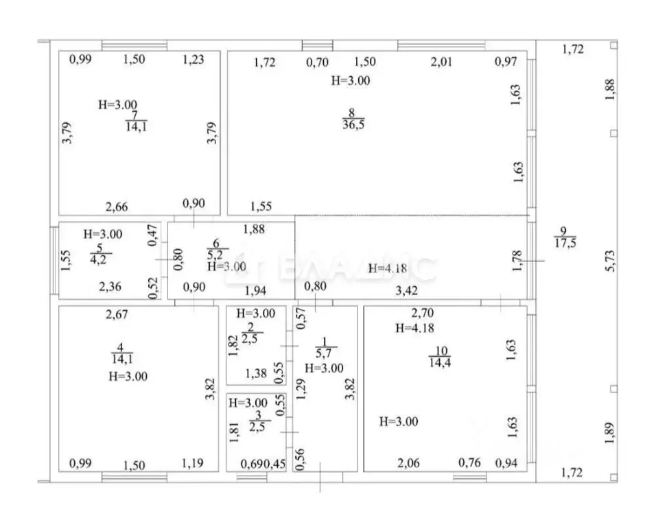 Дом в Московская область, Воскресенск Фетровой фабрики мкр,  (117 м) - Фото 2