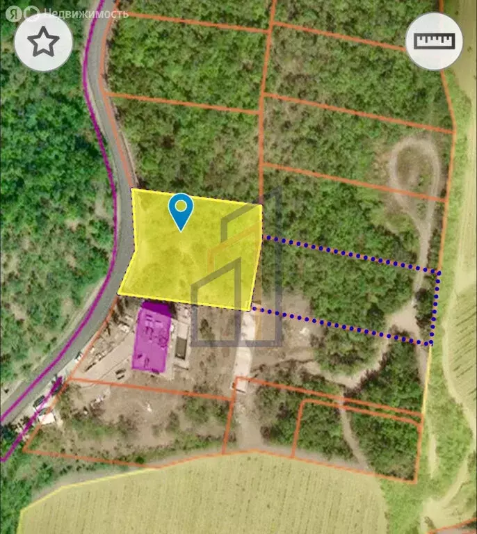 Участок в Лазурное, улица Слуцкого, 71А/2 (25 м) - Фото 2