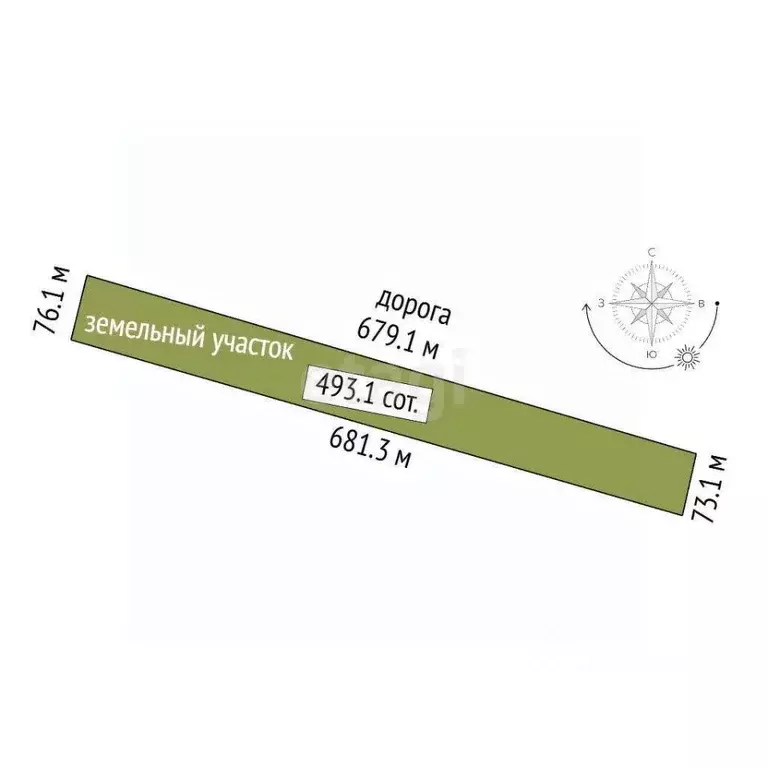 Участок в Крым, Феодосия муниципальный округ, Приморский пгт ул. ... - Фото 2