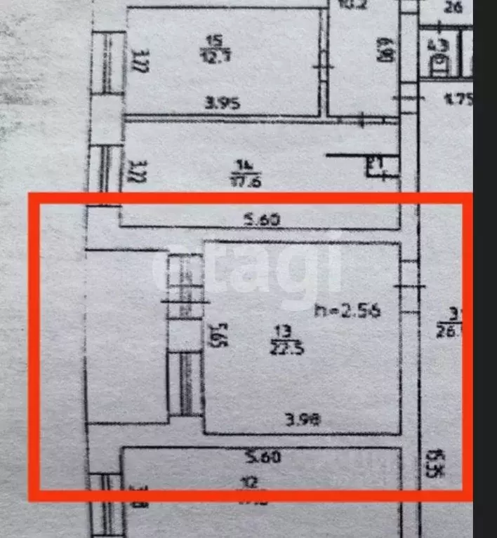 Комната Пермский край, Пермь Таборская ул., 20 (32.5 м) - Фото 2