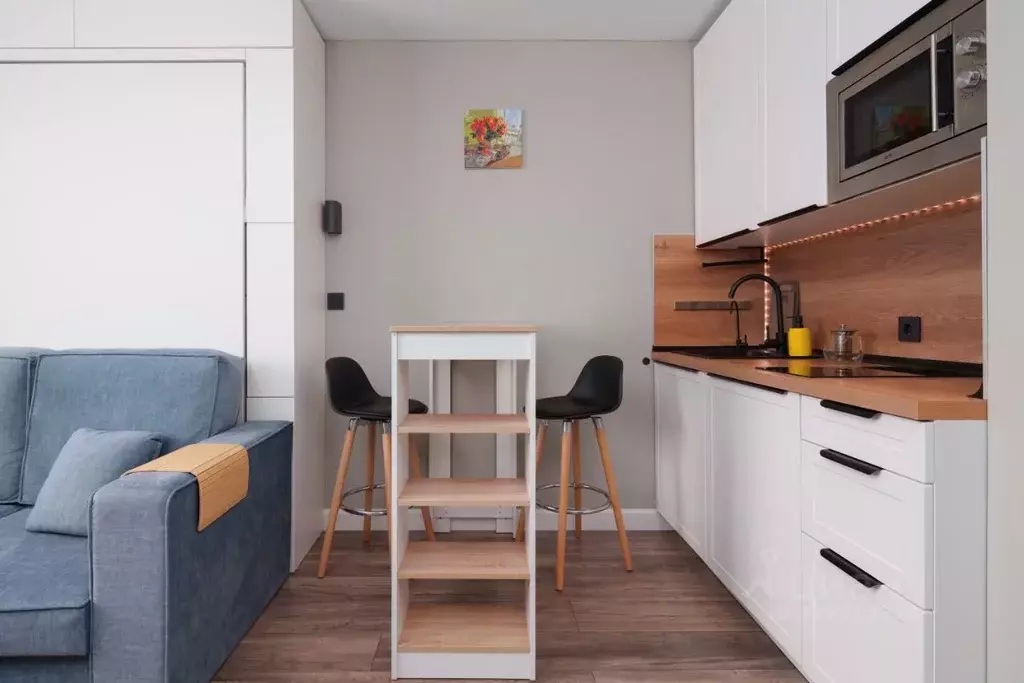 Студия Москва Ленинский просп., 158 (21.0 м) - Фото 2