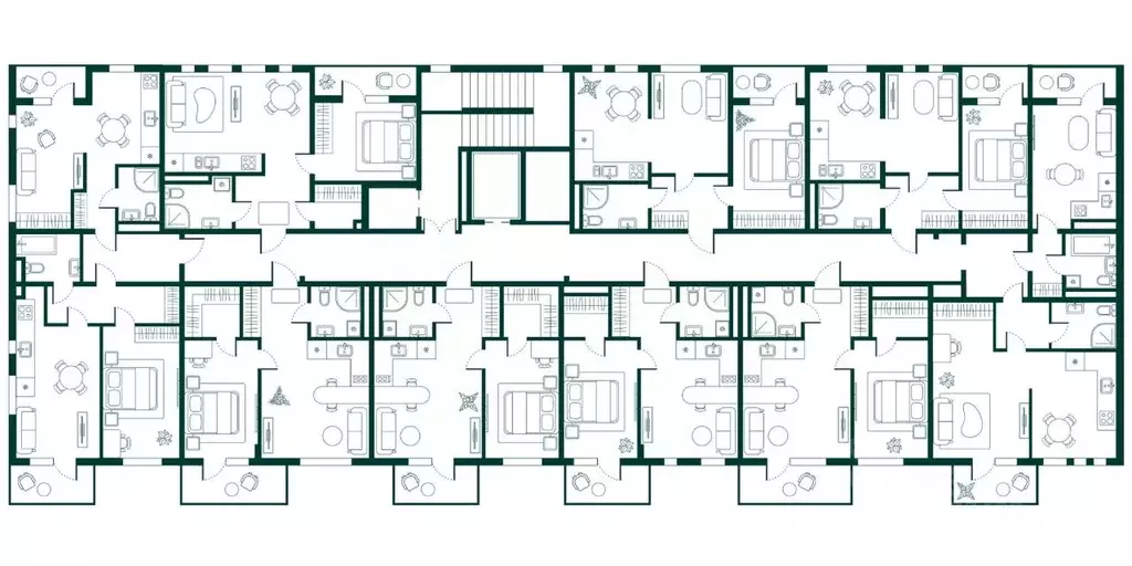 1-к кв. Дагестан, Дербент Новая История жилой комплекс (48.4 м) - Фото 2