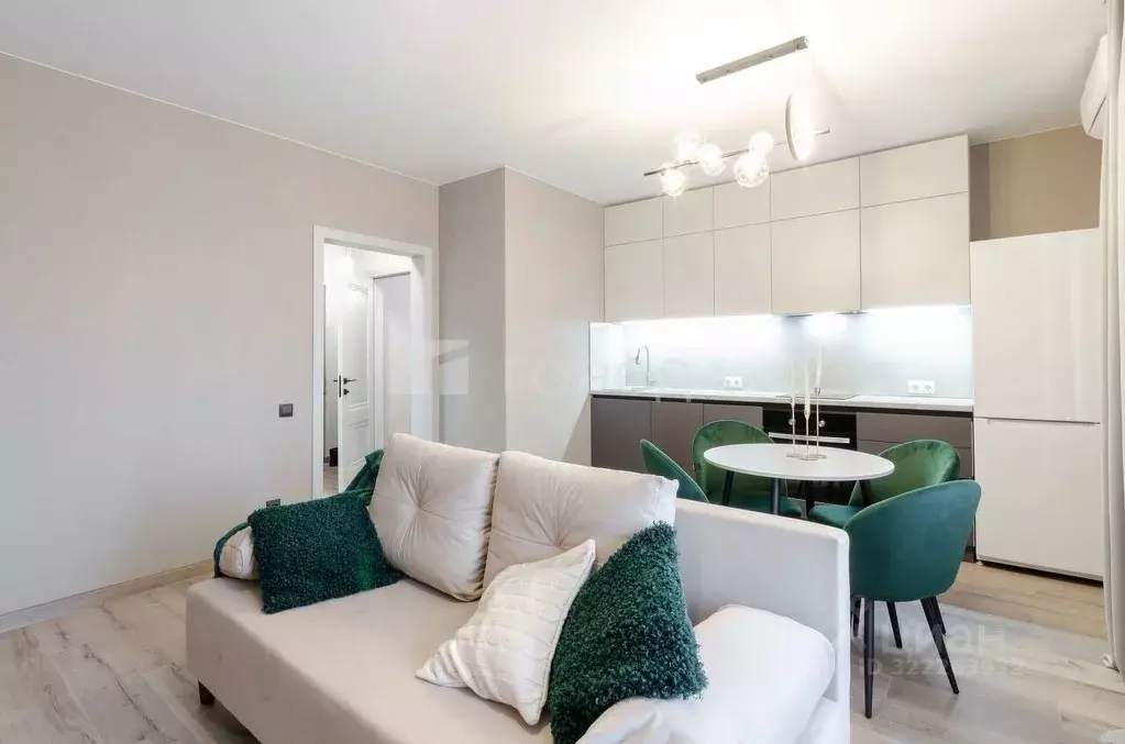 2-к кв. Новосибирская область, Новосибирск ул. Прибрежная, 6 (48.0 м) - Фото 1