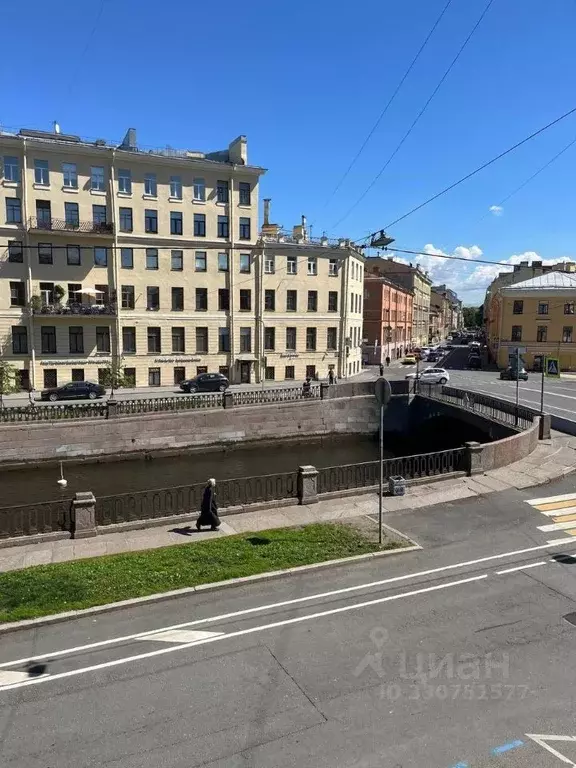 Комната Санкт-Петербург наб. Канала Грибоедова, 117 (49.0 м) - Фото 2