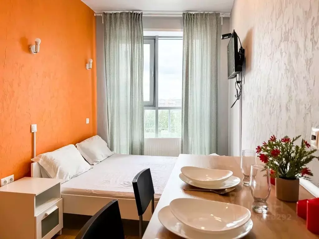 Студия Москва ул. Саморы Машела, 2А (17.0 м) - Фото 1