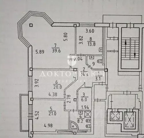 4-к кв. Новосибирская область, Новосибирск ул. Романова, 39 (132.0 м) - Фото 1