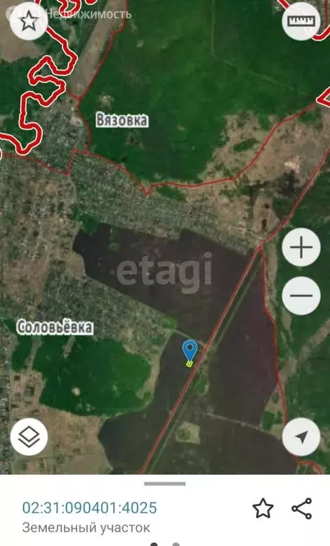 Участок в село Булгаково, микрорайон Новобулгаково (6 м) - Фото 1