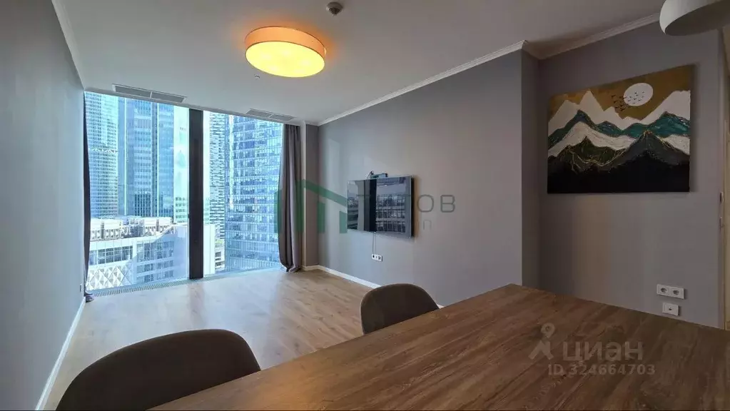 2-к кв. Москва 1-й Красногвардейский проезд, 22с2 (63.0 м) - Фото 1