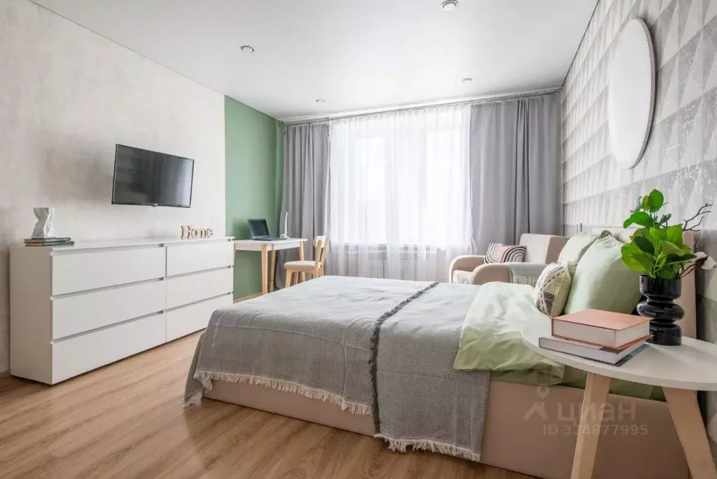 2-к кв. Татарстан, Казань ул. Карбышева, 15 (55.0 м) - Фото 2