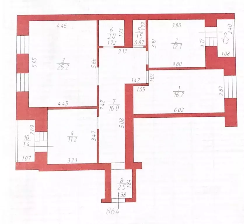 3-к кв. Татарстан, Казань ул. Юлиуса Фучика, 82 (90.4 м) - Фото 2