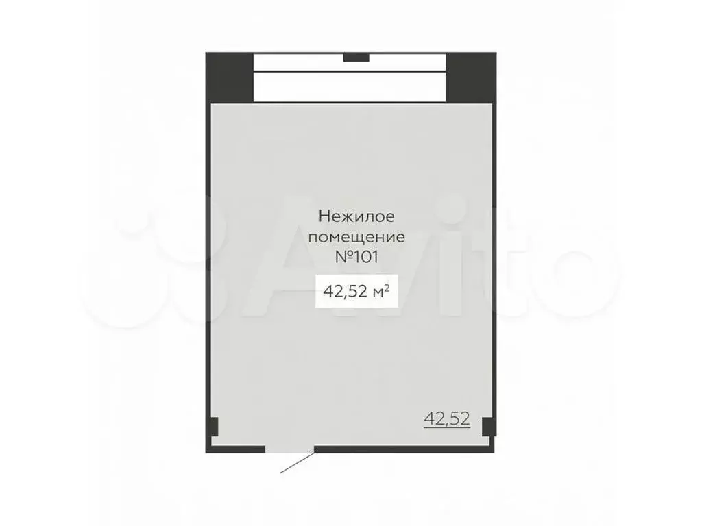Продам помещение свободного назначения, 42.52 м - Фото 0