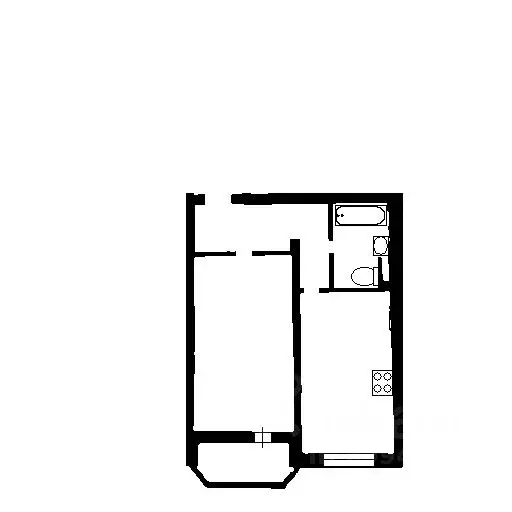 1-к кв. Московская область, Реутов ул. Имени Академика В.Н. Челомея, 7 ... - Фото 2