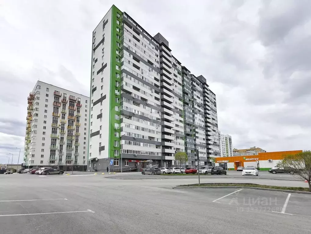 Студия Тюменская область, Тюмень Велижанская ул., 66к1 (20.0 м) - Фото 0