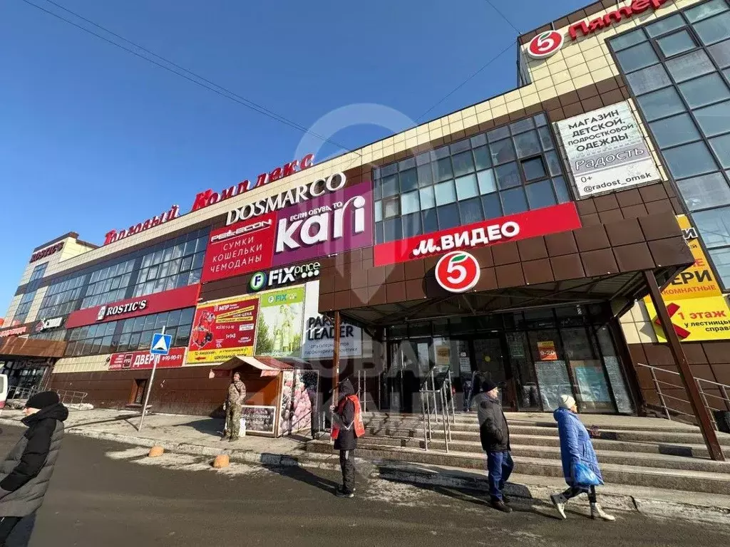Торговая площадь в Омская область, Омск пос. Амурский, ул. 4-я ... - Фото 1