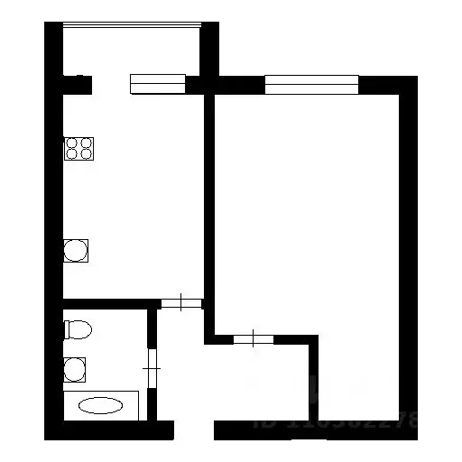 1-к кв. Удмуртия, Ижевск Пушкинская ул., 162 (42.4 м) - Фото 1